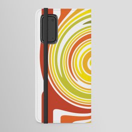 Bright swirl Android Wallet Case