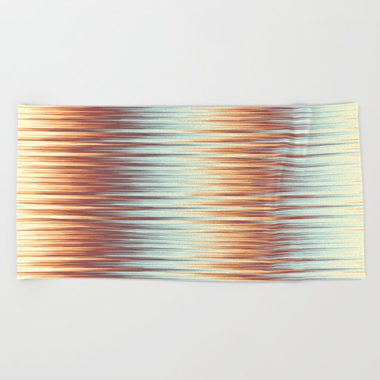 Abstract 389 Beach Towel