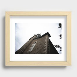 The church Recessed Framed Print