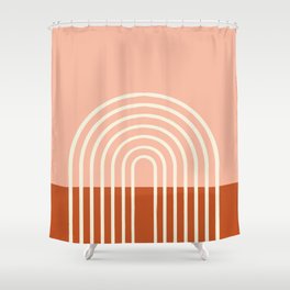 Orange Shower Curtains Society6