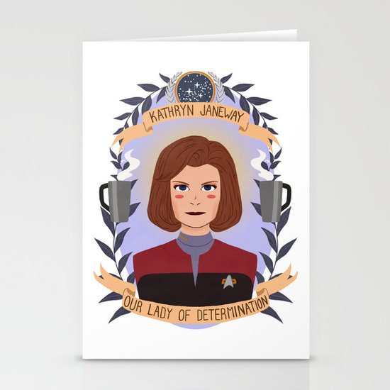 Kathryn Janeway Stationery Cards