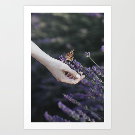 Butterfly effect Art Print
