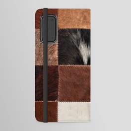 Checkered cowhide  Android Wallet Case