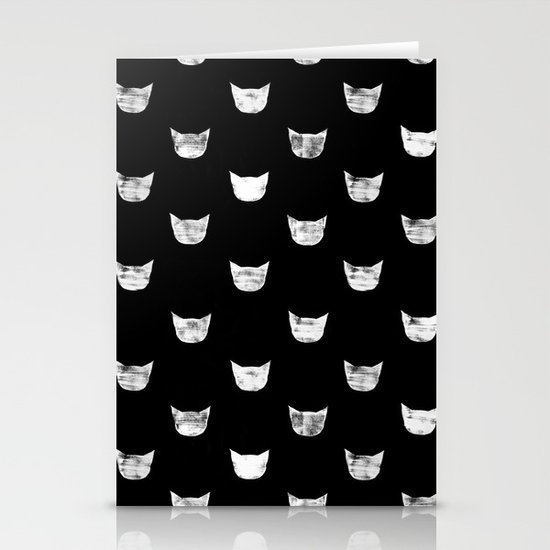 White Cat Stationery Cards