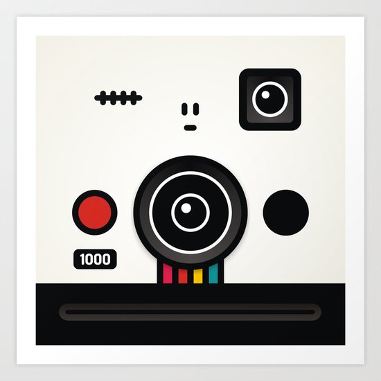 polaroid Art Print