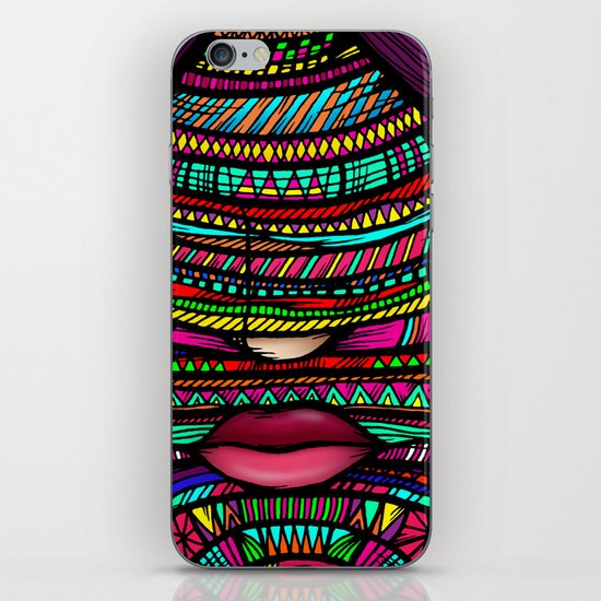 Colorful Roots (Color Version) iPhone & iPod Skin