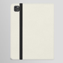 Horseradish Cream White iPad Folio Case