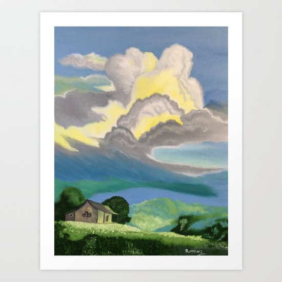 Storm Art Print