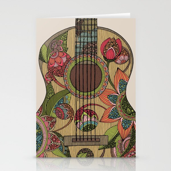 The Guitar  Stationery Cards