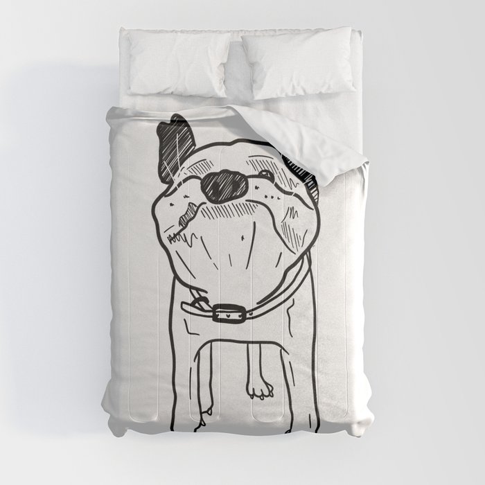 Bulldog Comforter