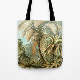 Vintage Tropical Palm Tote Bag