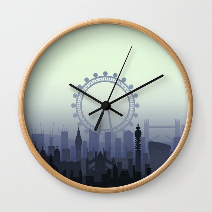 London Haze Wall Clock