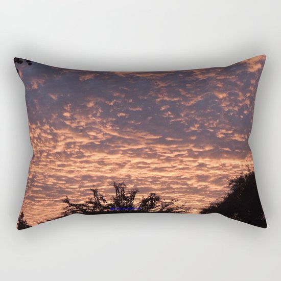 Atmospherics Number 2: Sunset from Costco San Dimas Rectangular Pillow