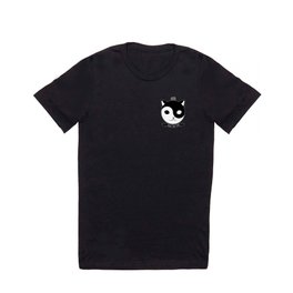Yin Yang Meow // Kitten Kitty Cat of Balance T Shirt