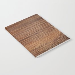 Oak wood texture background Notebook