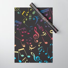 Musical Notes 2 Wrapping Paper