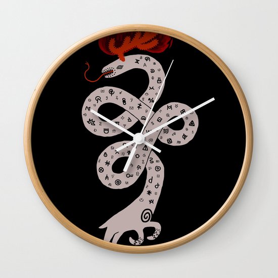 The Puzzling Beast Wall Clock