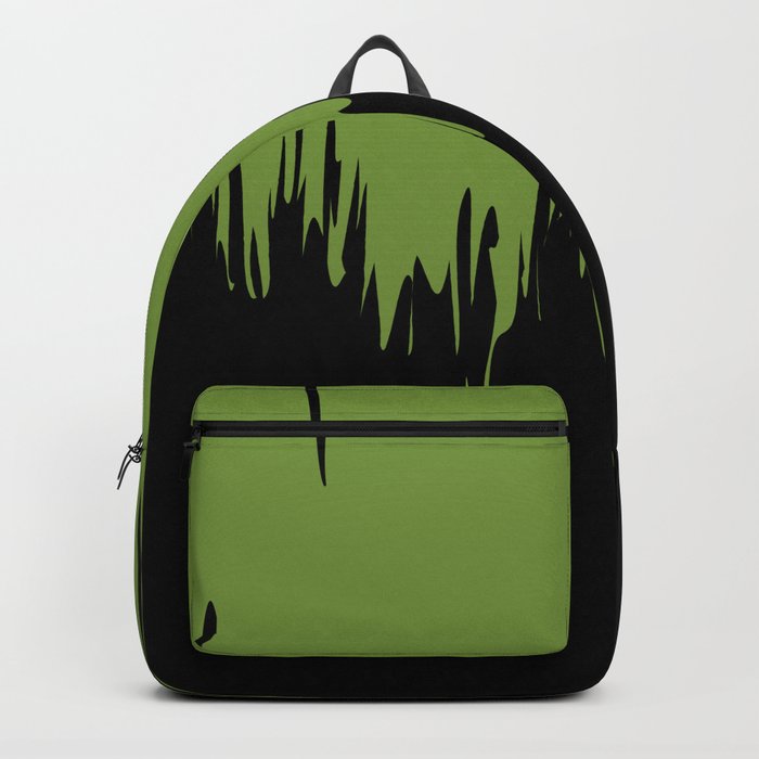 Green Paint Backpack