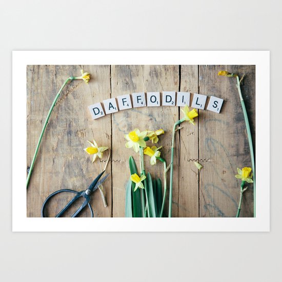Daffodils Art Print