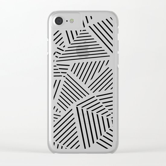 Ab Linear Zoom W Clear iPhone Case