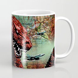 Godzilla Cover Art G-Fan Magazine Coffee Mug