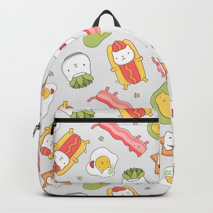 Cat food and succulent Backpack