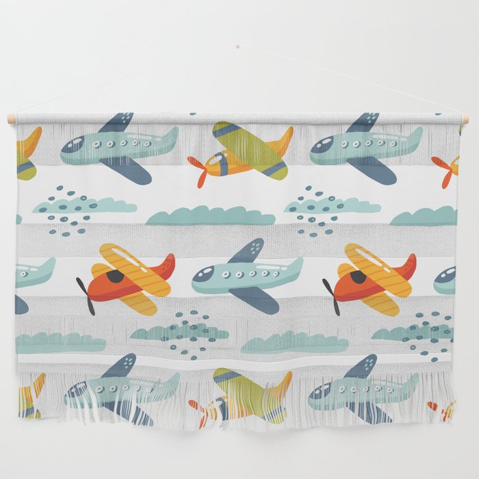 Airplanes pattern Wall Hanging