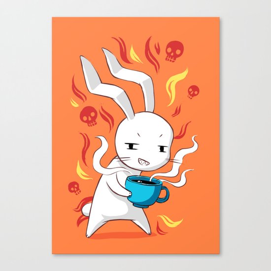 Caffeinated Canvas Print
