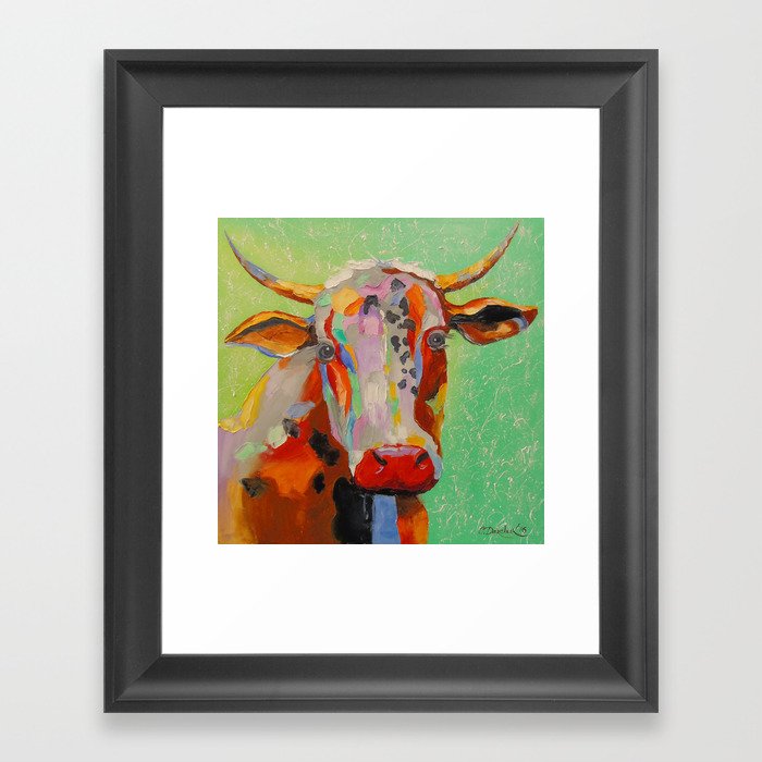 Cow Framed Art Print