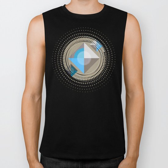 Minimalism / Geometric 4 Biker Tank