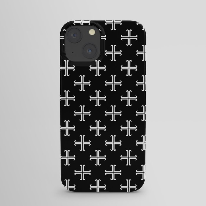 White Cross iPhone Case