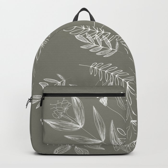 romantic grey Backpack