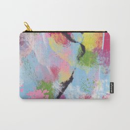 Aura  Carry-All Pouch | Aerosol, Abstract, Painting, Digital, Watercolor, Acrylic, Ink, Pattern, Oil 