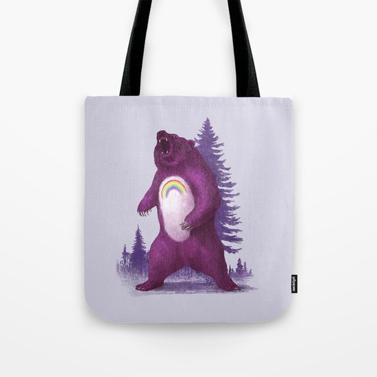 Scare Bear Tote Bag