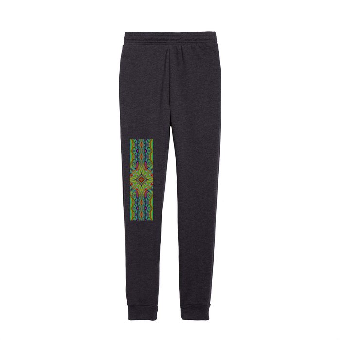 PSYCHEDELIC FRACTAL PATTERN 2 Kids Joggers