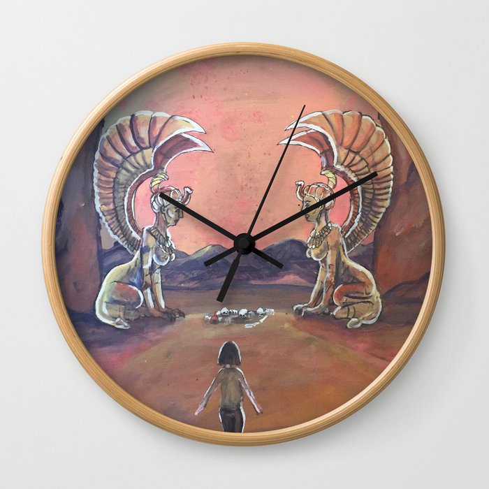 Never Ending Story: The Sphinx Gate Wall Clock