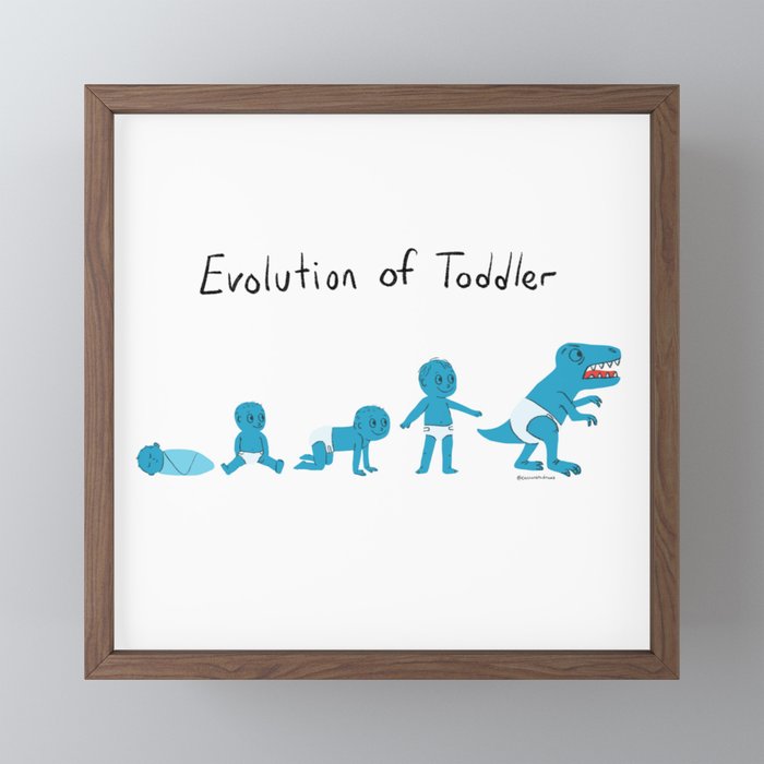 Evolution of Toddler Coffee Mug by Cassandra Berger