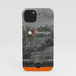 Blessings iPhone Case