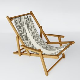 Abstract patterned snake 1 Sling Chair