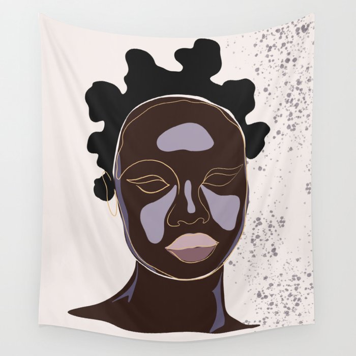 Black beauty girl Melanin queen African American women dark