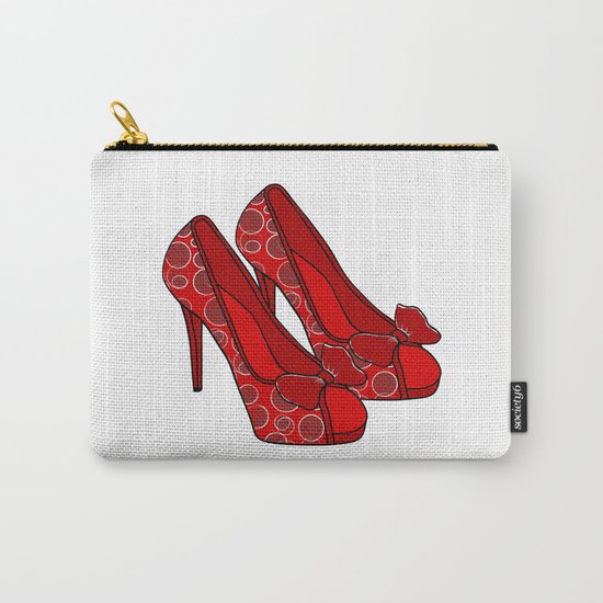 Red Shoes Carry-All Pouch