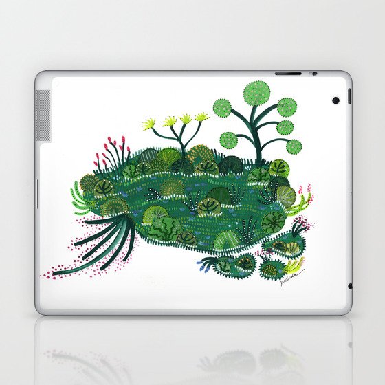 New Green Wolrd Laptop & iPad Skin