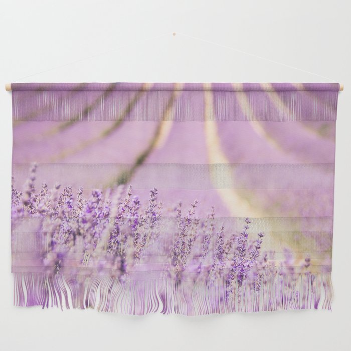 Lavender Happiness Wall Hanging