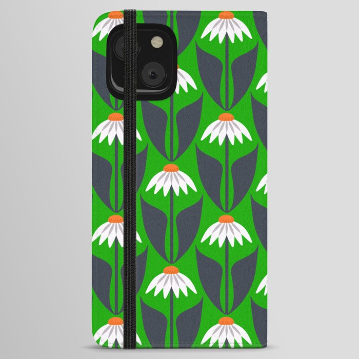 Mod daisy pattern iPhone Wallet Case