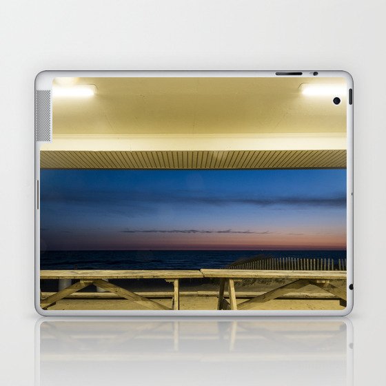 Norfolk Beach Laptop & iPad Skin