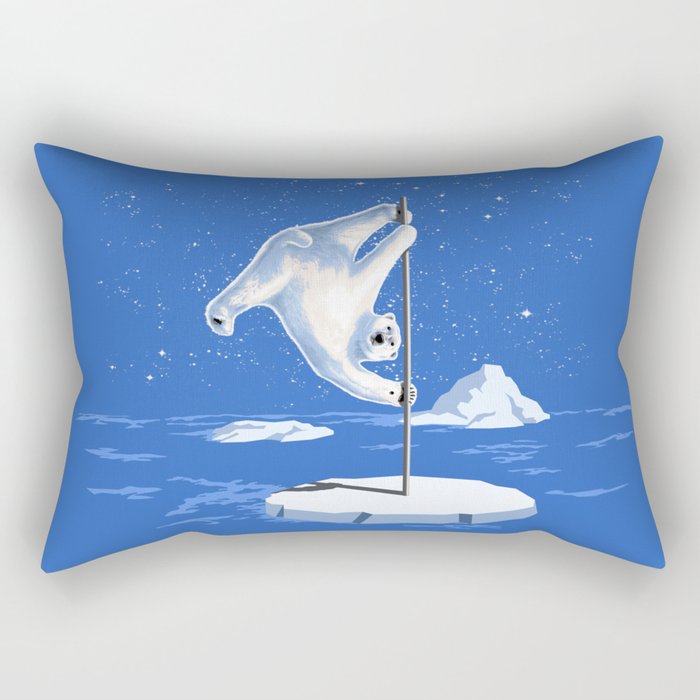 North Pole Dancer Rectangular Pillow