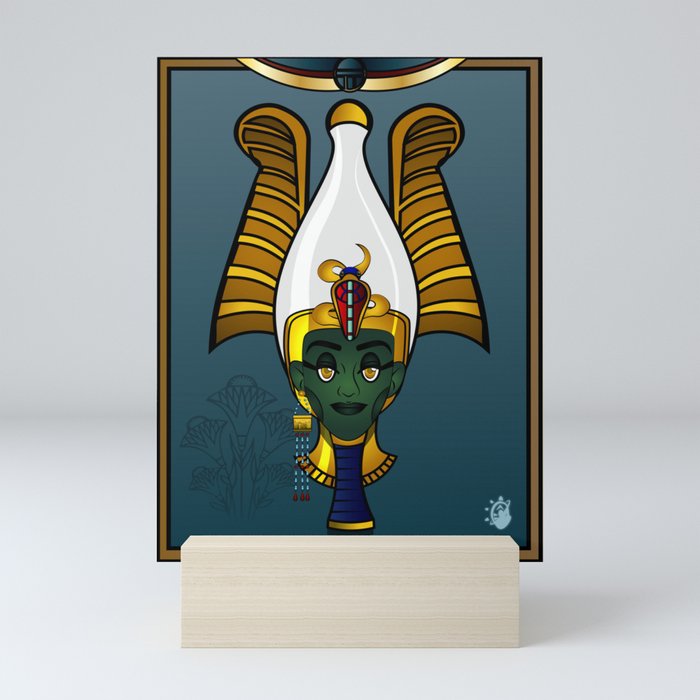 Osiris (Ausar) Mini Art Print