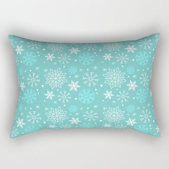 Snowflake sky Rectangular Pillow