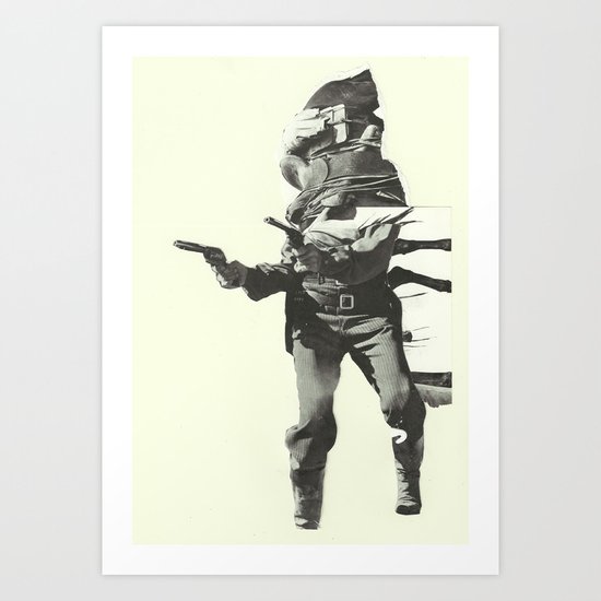 I still got one good eye Art Print