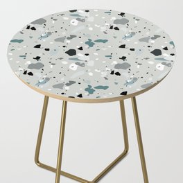 Terrazzo Granite Blue Side Table